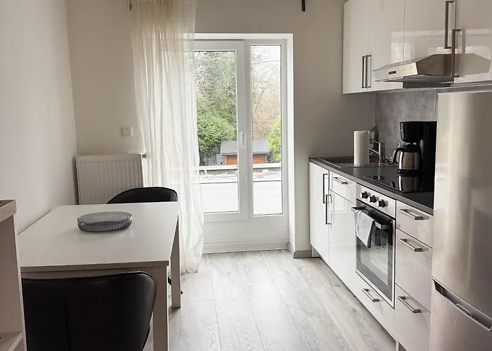 Appartement Fuer 2 - Free Parking Mit Waschmaschine - Messe Neuss